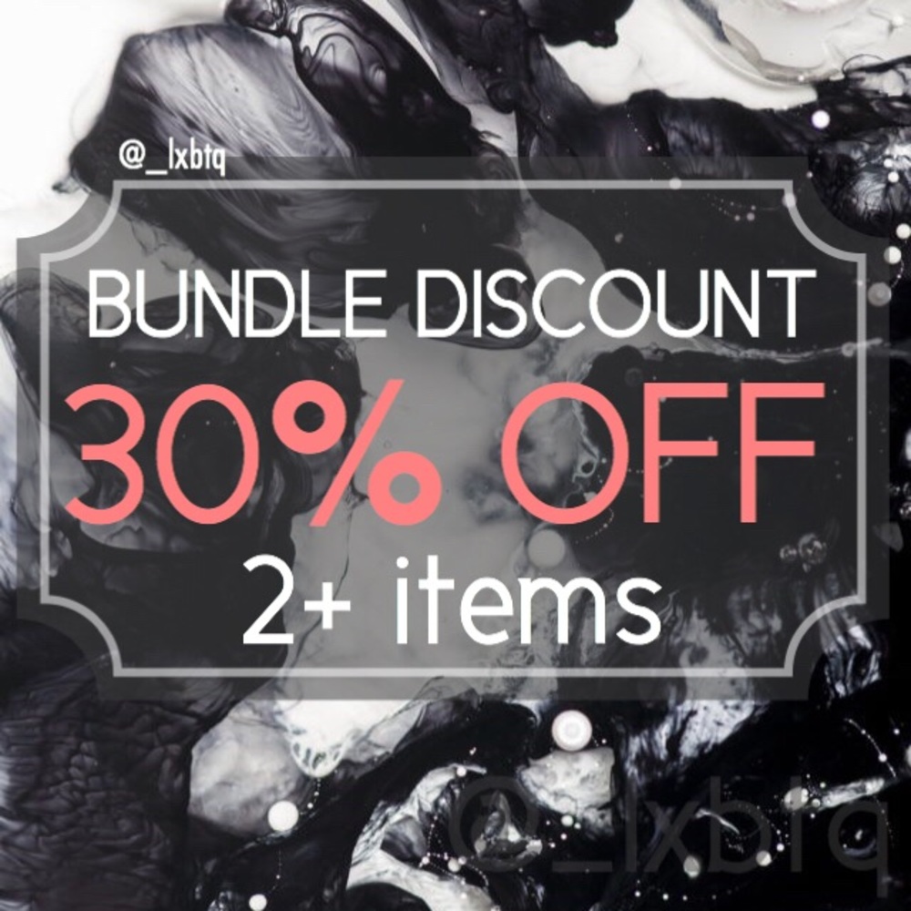 ✨BUNDLE DISCOUNT✨